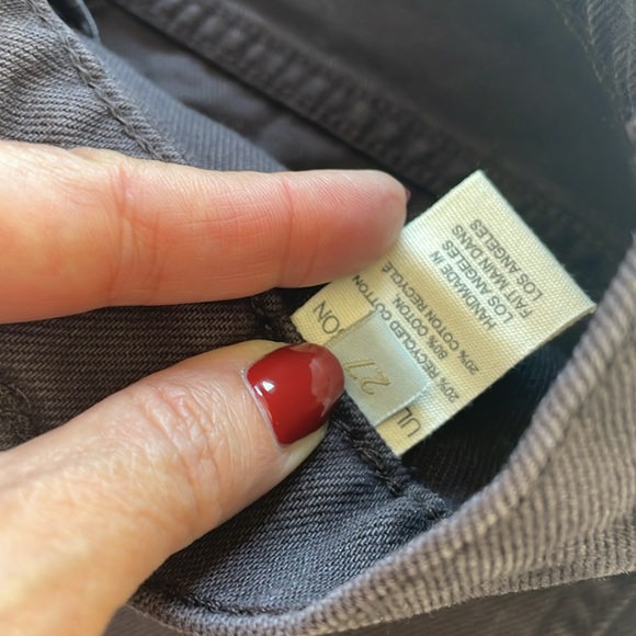 Ulla Johnson Lou Jeans in Mahogany size 27 - Picture 3 of 4